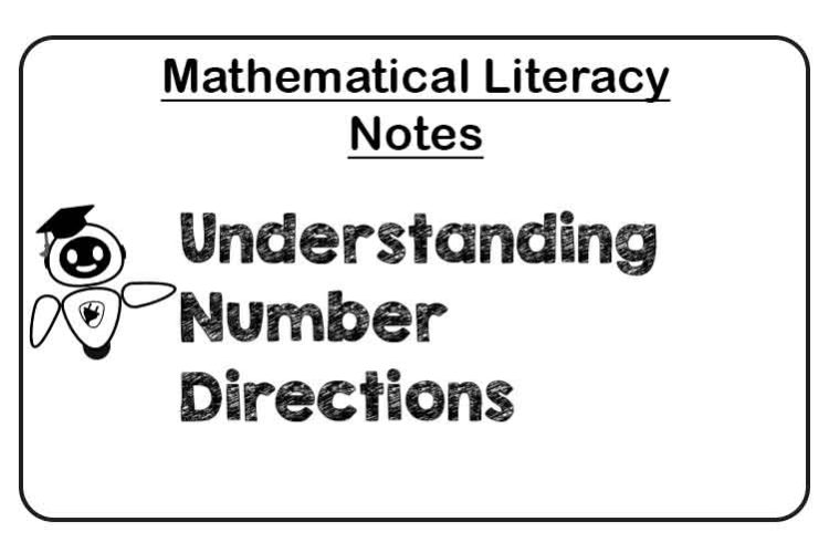 Understanding Number Directions