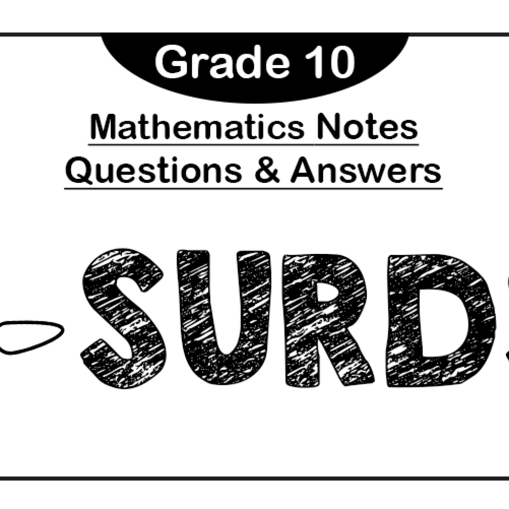SURDS : definition, value estimation, manipulations, observation and restrictions