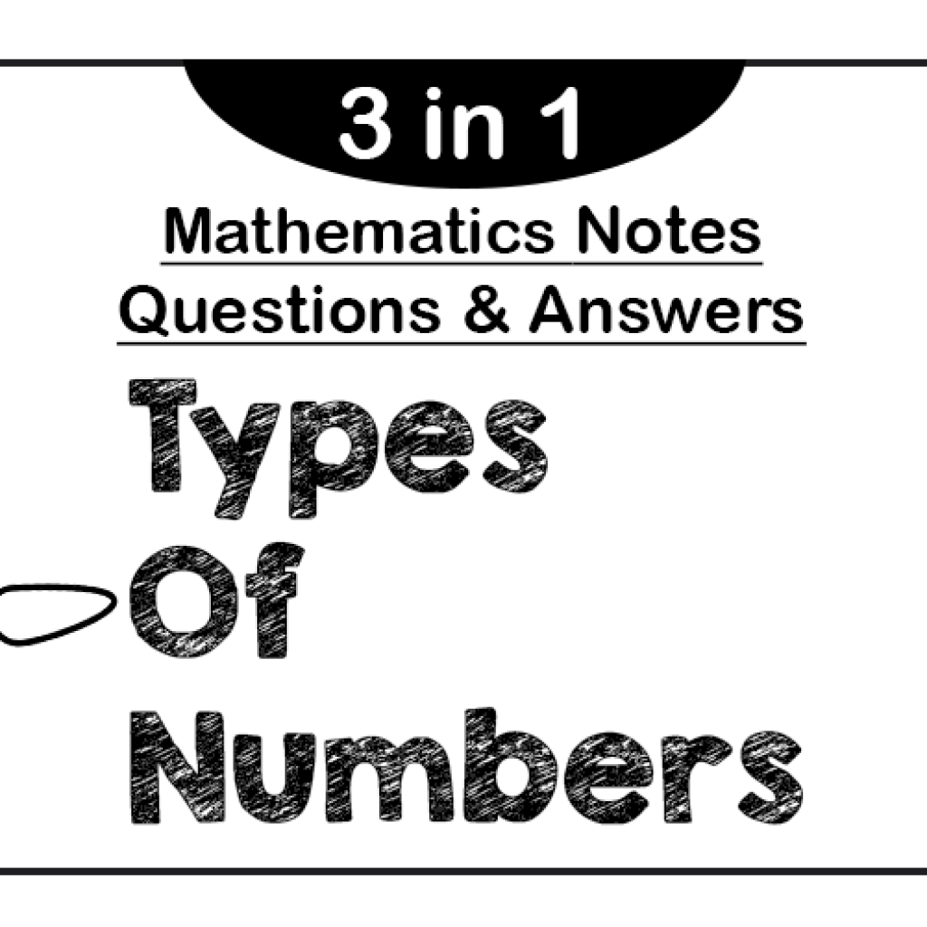 Types Of Numbers