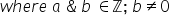 Types Of Numbers