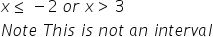 What is an interval