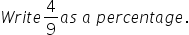 What is percentage