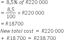 What is percentage