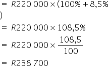 What is percentage