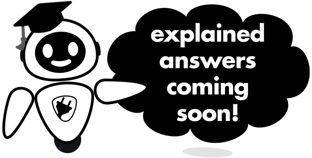 explained answers coming soon