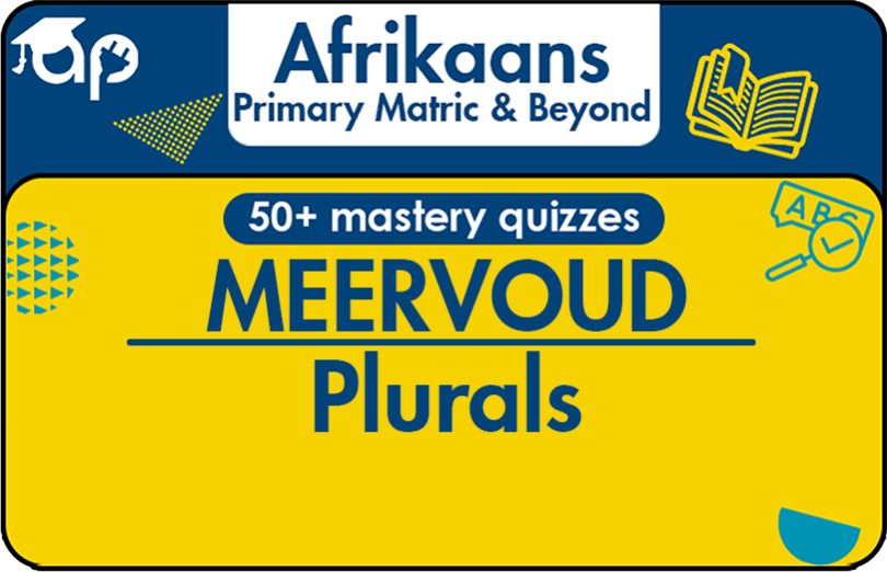 MEERVOUD Understanding Afrikaans Plurals