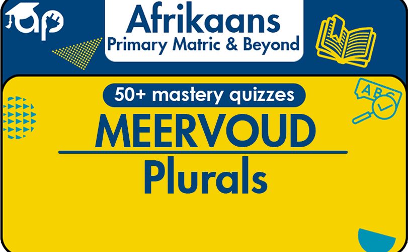 MEERVOUD Understanding Afrikaans Plurals