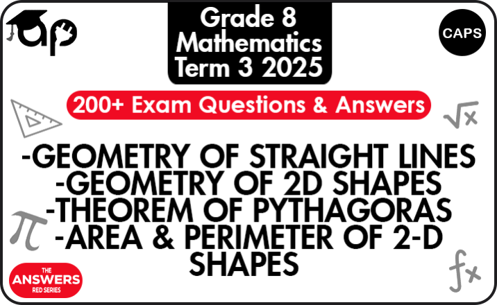 Mathematics Grade 8 Term 3 200+ Question and Answers