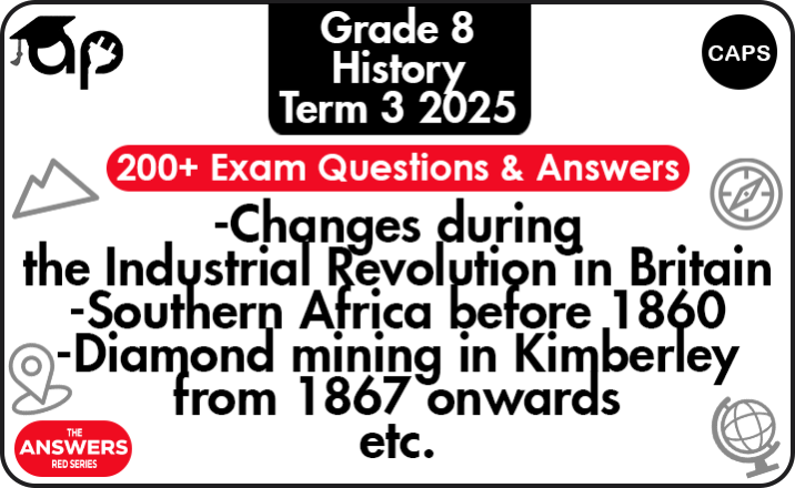 History Grade 8 Questions and Answers